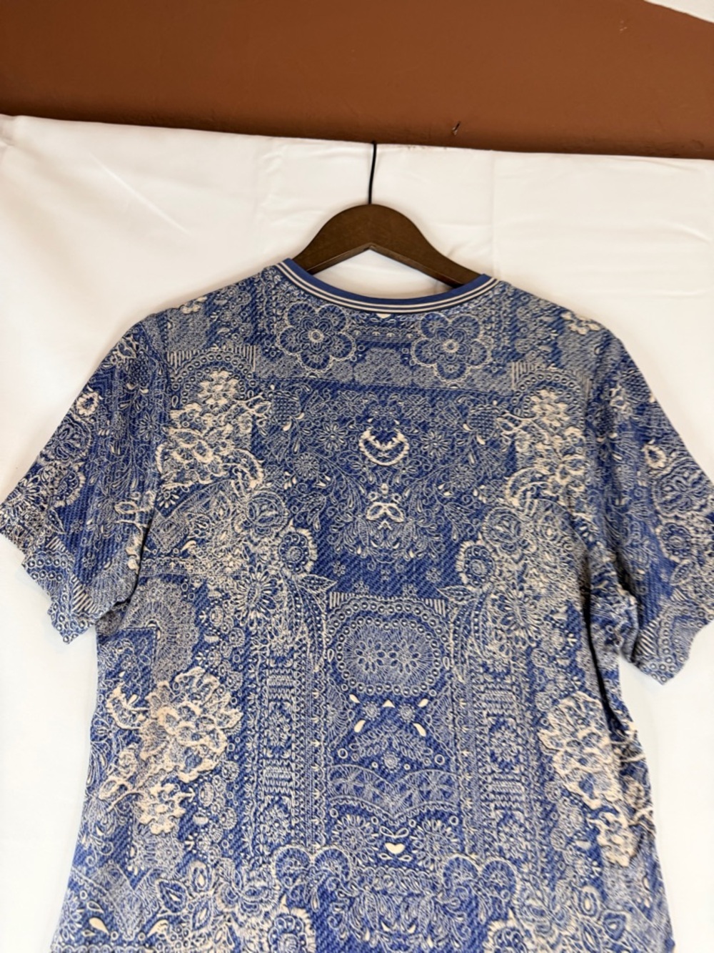 JOHNNY WAS Women’s Size XL Shirt Tee T-Shirt The Janie Short Sleeve Stretch - Picture 11 of 13